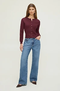 Rebecca Crewneck Cardigan