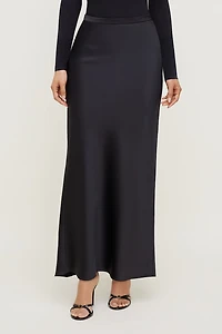 Satin Maxi Skirt