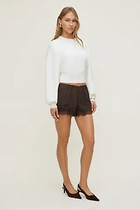 Chandail à manches bouffantes