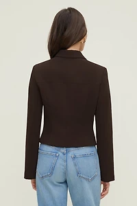 Veston court fluide Charlotte