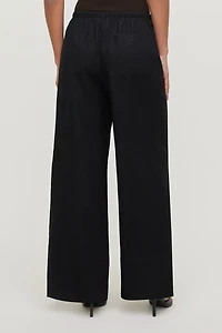 Leo Linen Wide Leg Pants