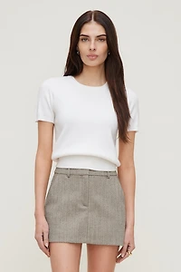 Clara Short Sleeve Sweater