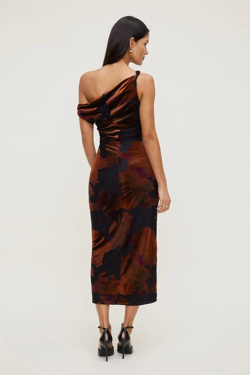 Jayde Burnout Maxi Dress