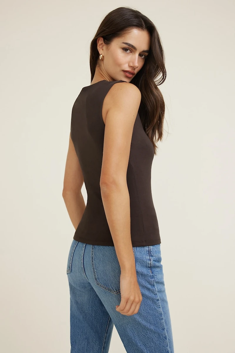 Crewneck Tank Top