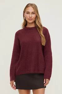 Premium Mohair Wide Sleeve Sweater