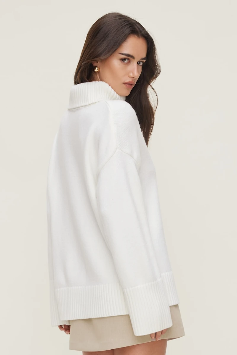 Chandail à col roulé Evy