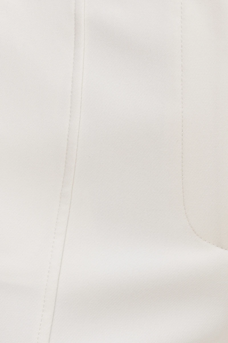 Pintuck Straight Leg Pants