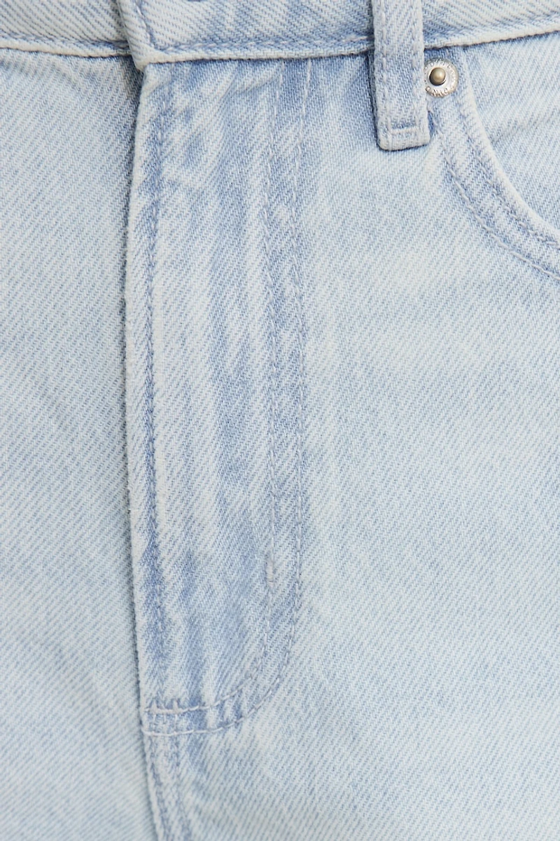 Short en denim A taille haute et coupe Charlie