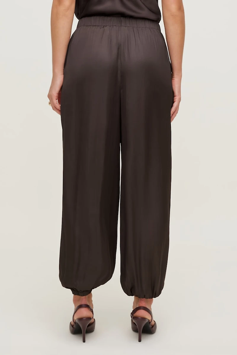 Satin Balloon Pants