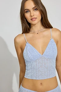 Camisole en dentelle