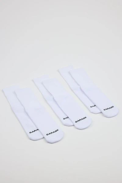 Ensemble de 3 paires de chaussettes à la cheville classique SoftCotton
