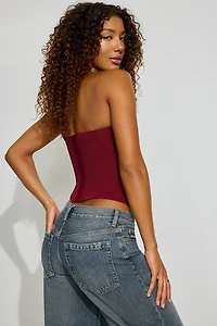 Mesh Longline Tube Corset