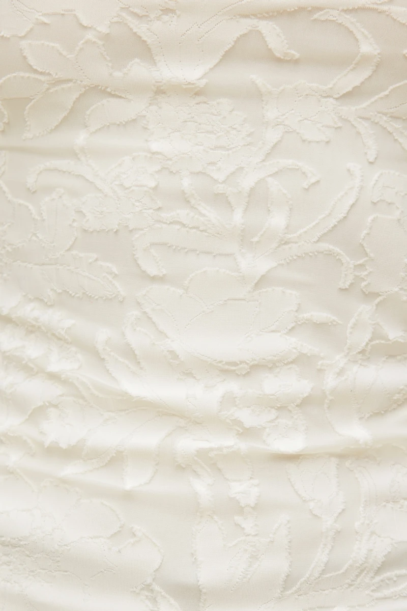 Nola Jacquard Long Sleeve Top