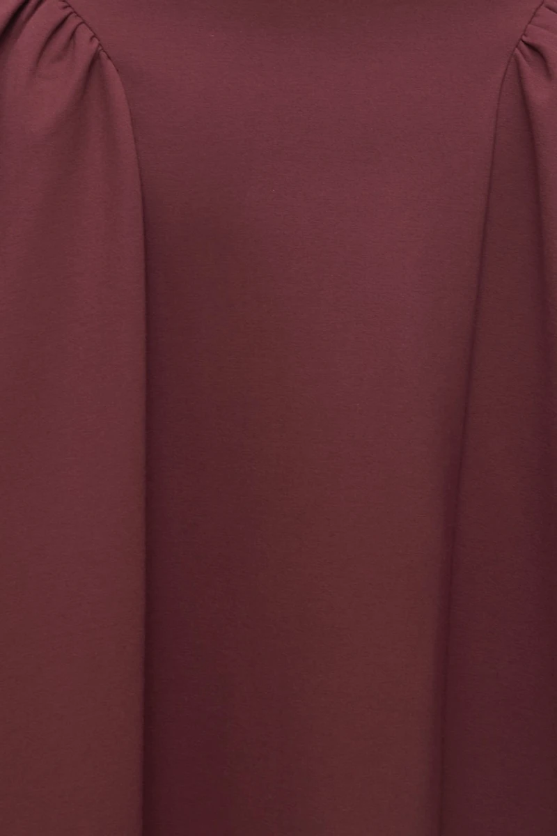 Iris Flared Ponte Maxi Dress