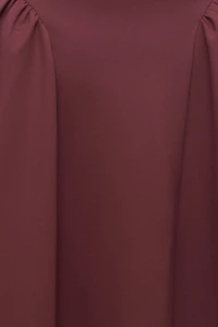 Iris Flared Ponte Maxi Dress