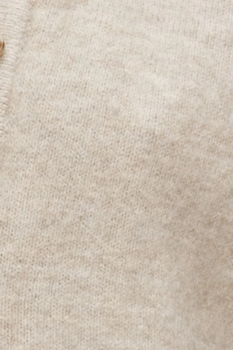 Cardigan à col rond Rebecca