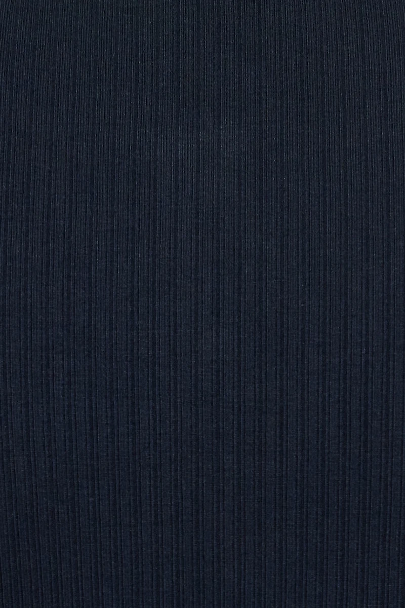 Rib Foldover Pants