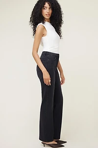 Cara High Rise Straight Leg Jeans