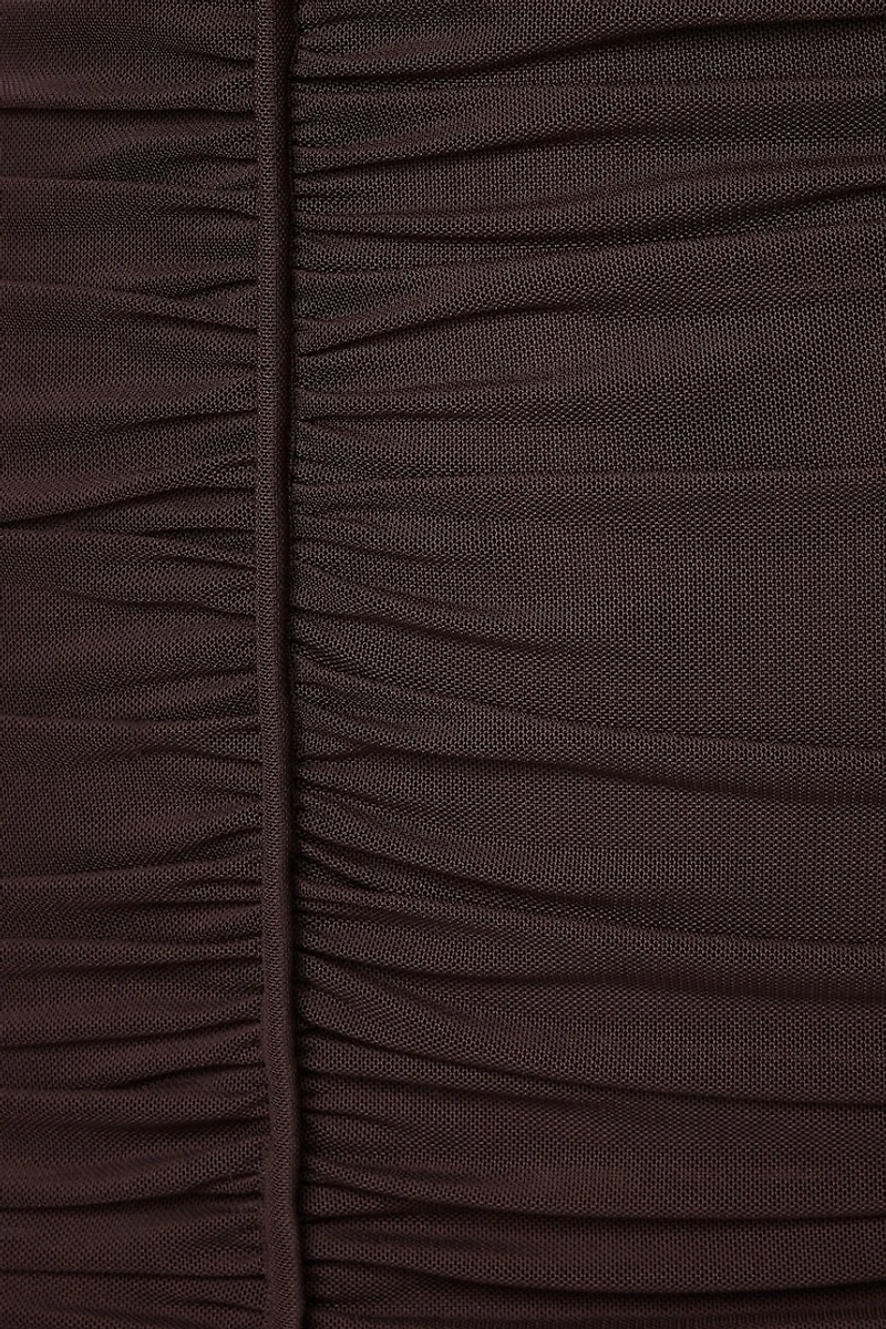 Minirobe ruchée en maille