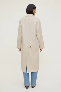 Unstructured Wool Coat