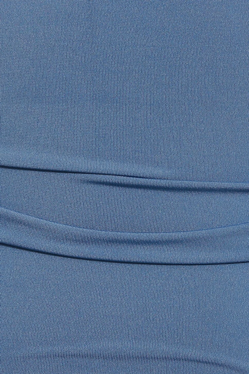 High Cowl Banded Bubble Top