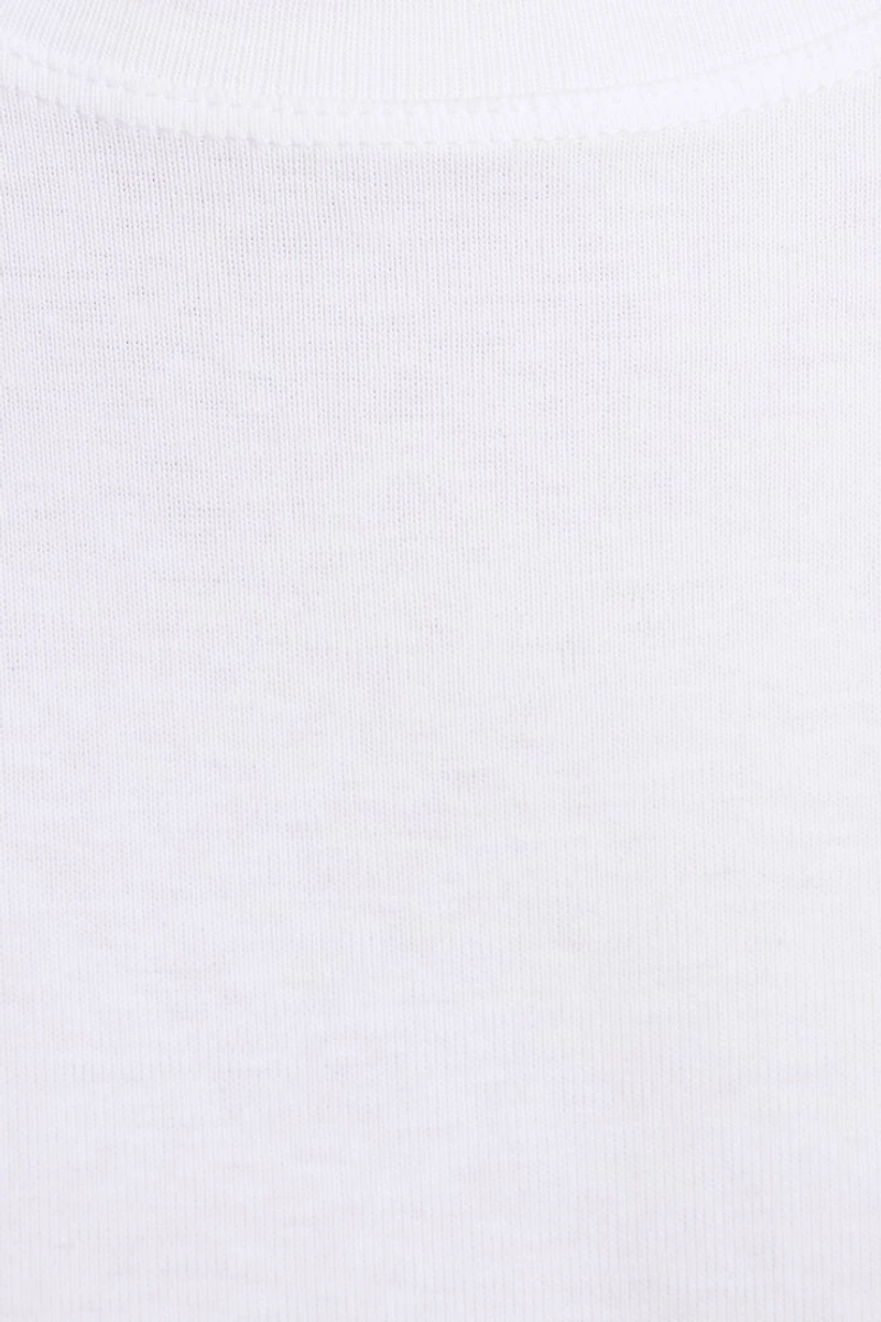 T-shirt ajusté en coton Emy