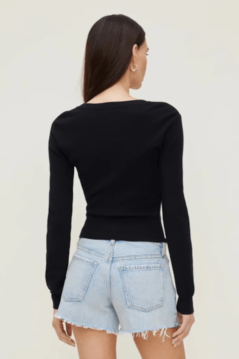 Rebecca Crewneck Cardigan