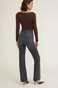 Elodie Stretch High Rise Bootcut Jeans