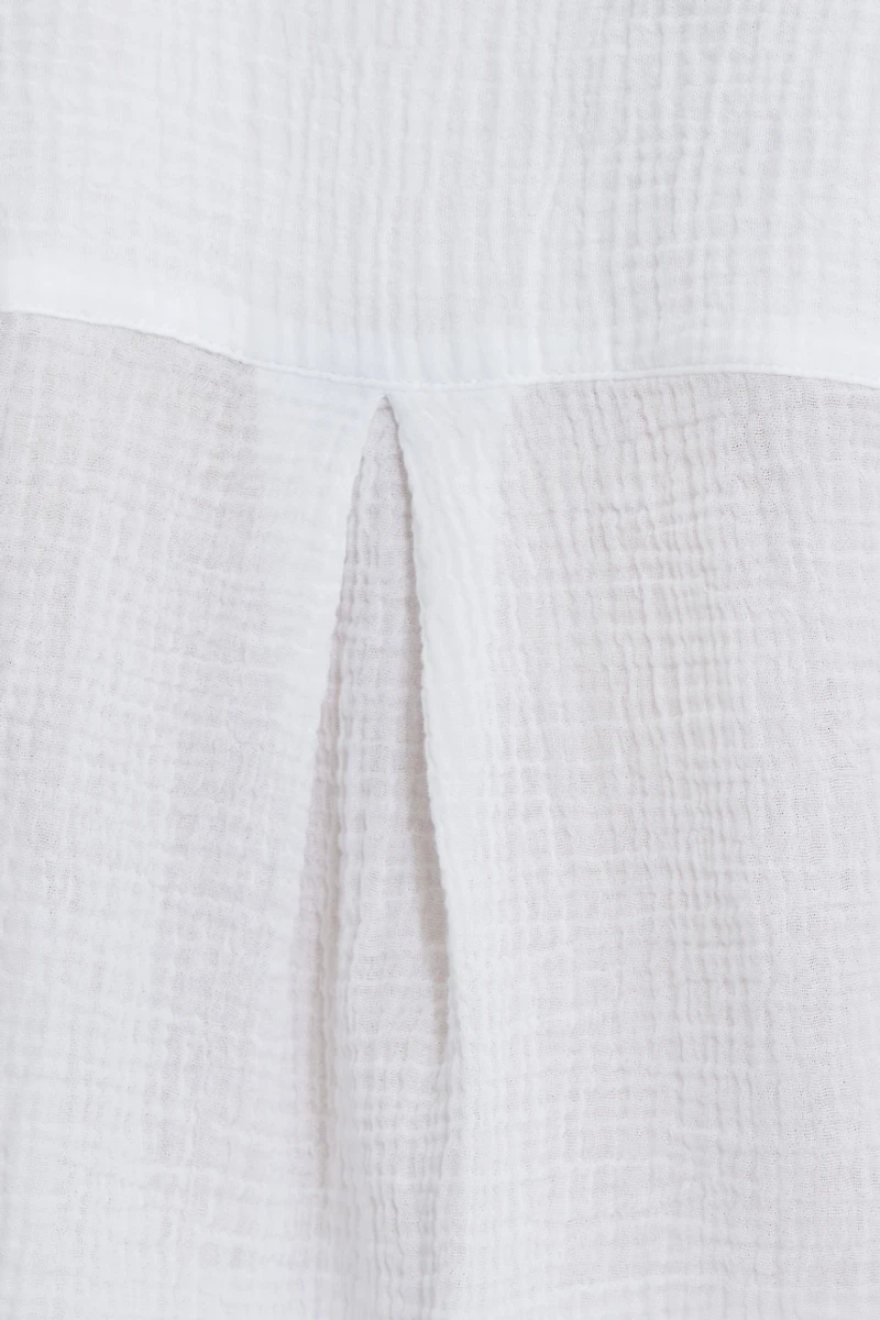 Chemise ample en gaze