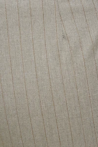 Pantalon à jambe semi-évasée et fines rayures Frankie