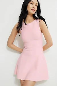 Penelope Boat Neck Mini Sweater Dress