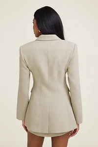 Nipped Waist Blazer
