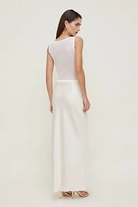 Justaucorps en maille diaphane