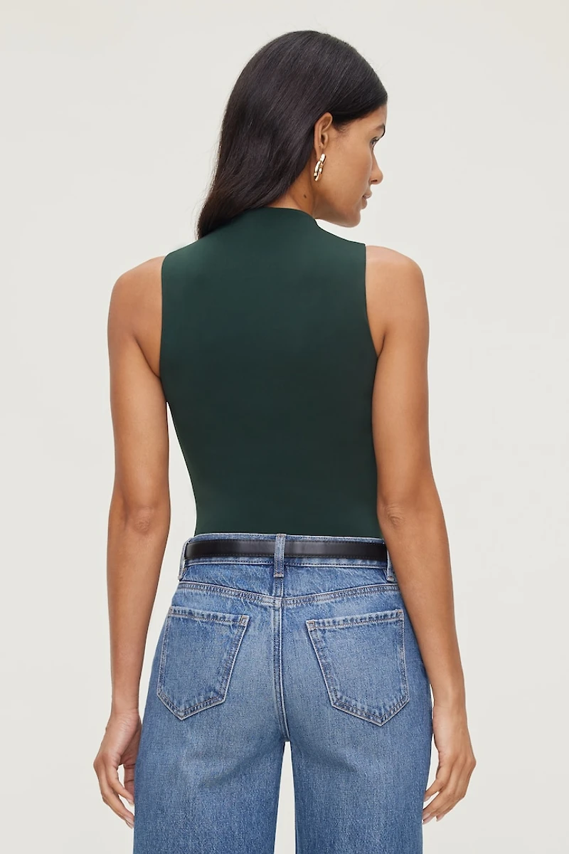 Sculpt Mock Neck Bodysuit