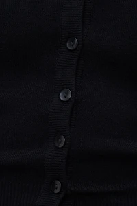 Cardigan à col rond Rebecca