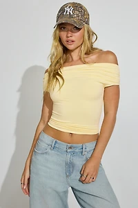 Smooth Off Shoulder Top