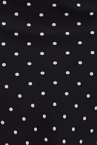 Polka Dot Midi Skirt
