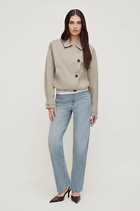 Olivia Comfort High Rise Straight Leg Jeans