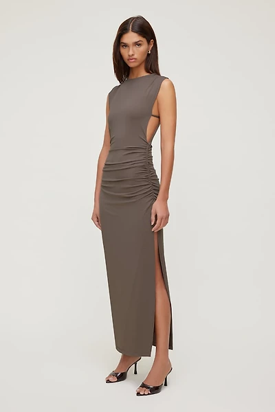 Sculpt Open Side Maxi Dress