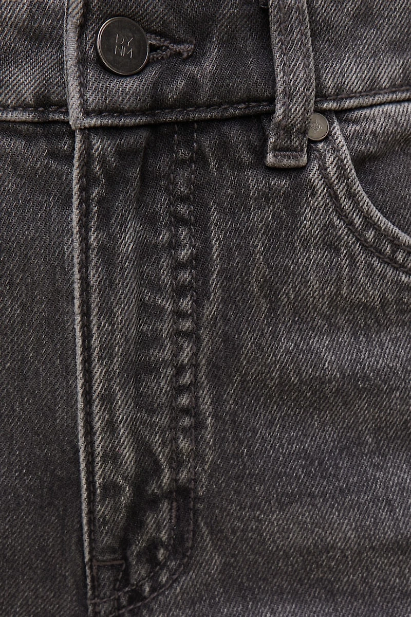 Jean Heidi à taille haute et jambe large
