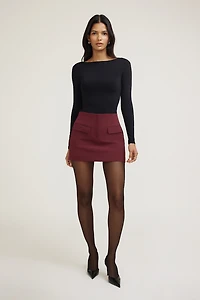 Flap Pocket Mini Skort