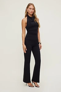 Sculpt Cowl Halter Top