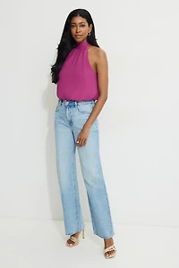 Bubble Halter Blouse