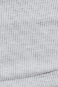 Square Neck Ribbed Tank Top