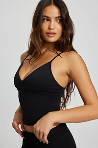 Camisole Sleek à bonnets plongeants