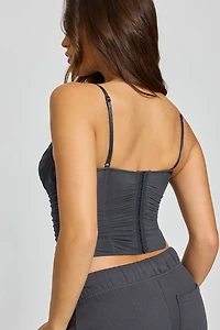 Ally Mesh Peekaboo Bustier