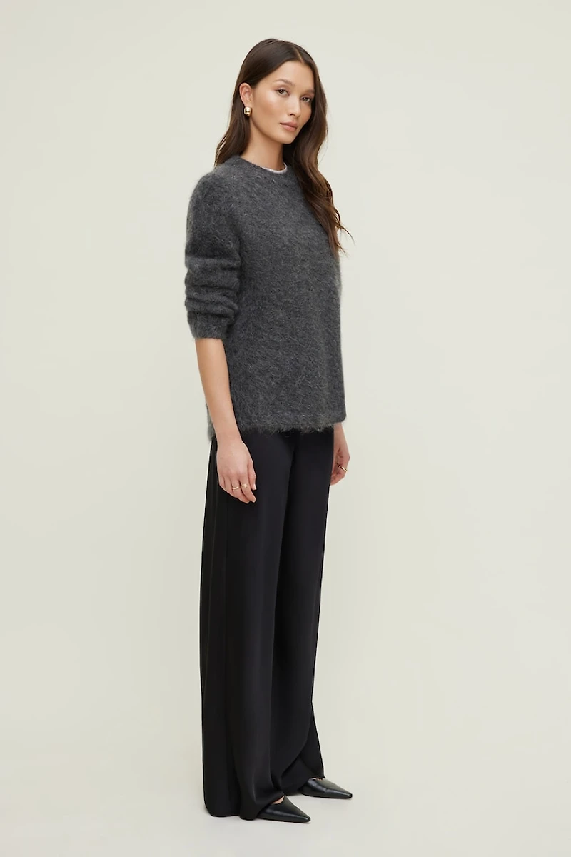 Premium Mohair Wide Sleeve Sweater