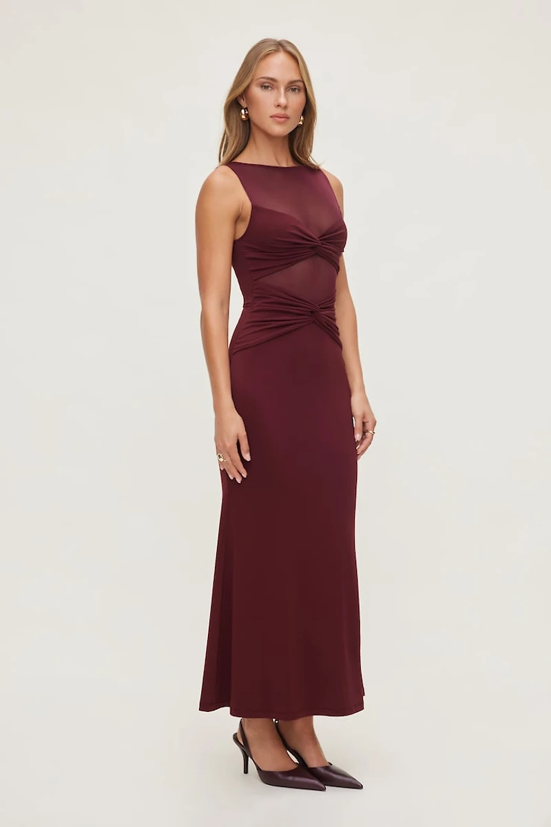Sculpt Twisted Maxi Dress