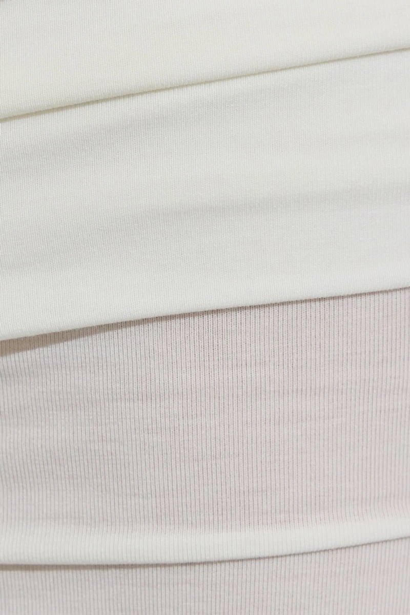 Haut SexyCozy à manches longues et épaules dégagées