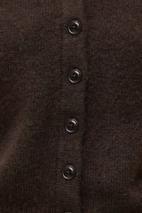 Cardigan à col rond Rebecca